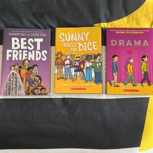 3 comic books